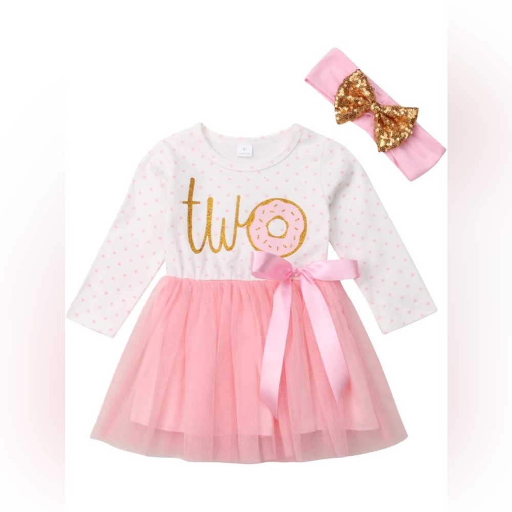 Birthday tutu dress- second birthday-Two